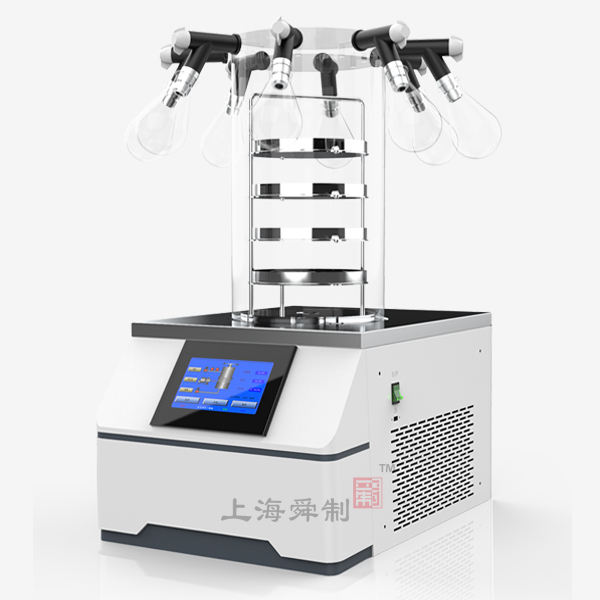 真空冷凍干燥機(jī)FD-12C-50T（多歧管掛茄瓶型，冷凝溫度-65℃凍干面積0.12㎡）