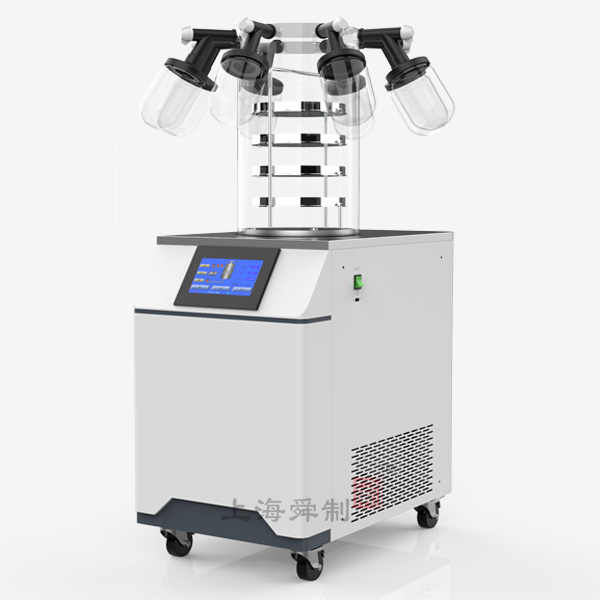 冷阱溫度-80℃,多歧管掛茄形瓶型,真空冷凍干燥機FD-27CG-80